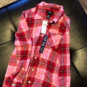 Girls flannel shirt